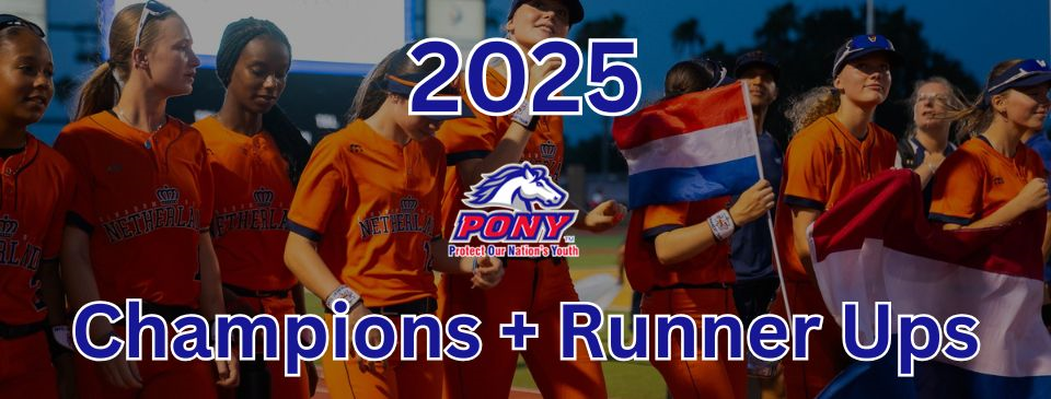 2025 CHAMPIONS + RUNNER UPS